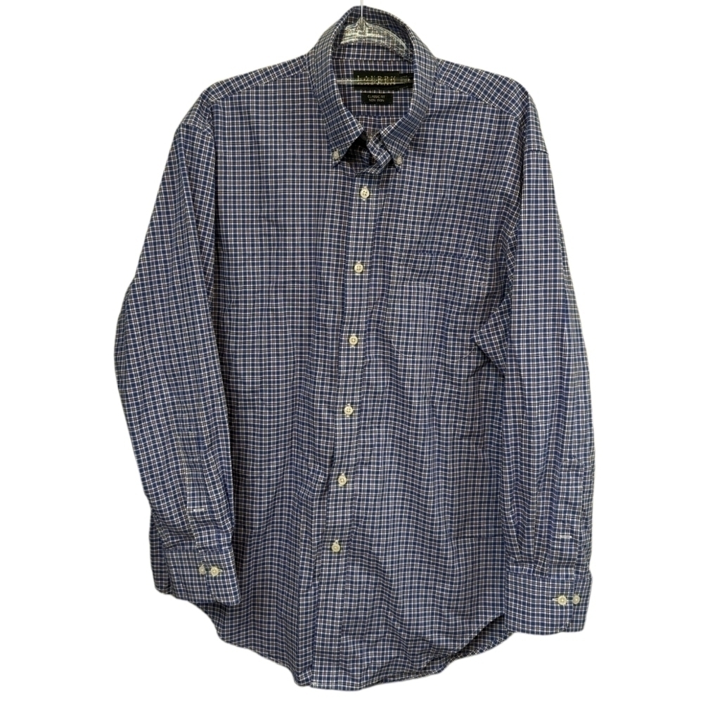 Lauren Ralph Lauren Men's Classic Fit Non Iron Button Down Sz 16.5 Neck